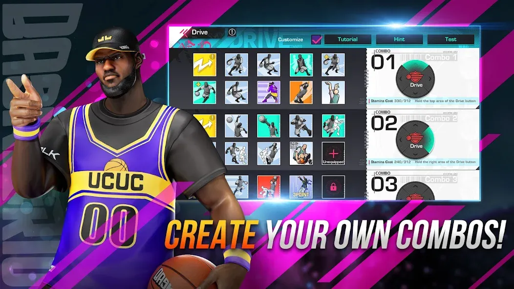 Basketrio - Allstar Streetball (Баскетрио) [МОД: Бесконечные деньги, Монеты и Мега MOD] Screenshot 4