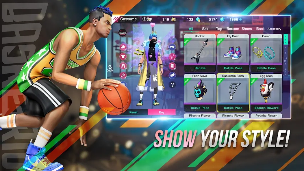 Basketrio - Allstar Streetball (Баскетрио) [МОД: Бесконечные деньги, Монеты и Мега MOD] Screenshot 5