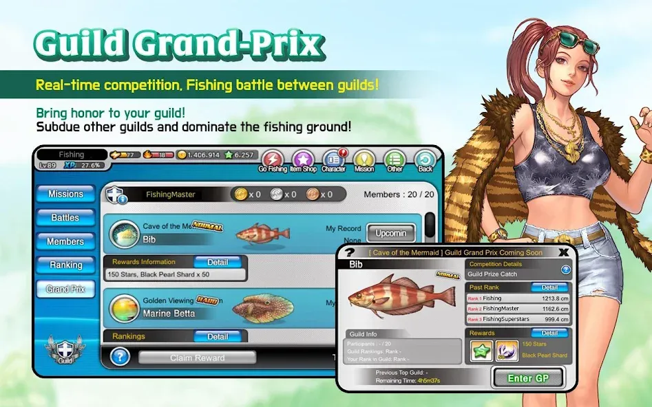 Fishing Superstars (Фишинг Суперзвезды) [МОД: Много денег, Монет и Все открыто] Screenshot 3