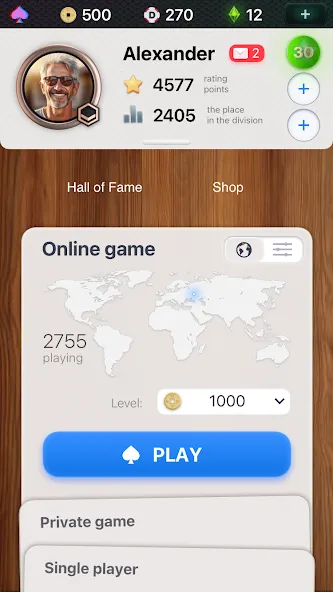 Durak Championship [МОД: Много денег, Монет и Все открыто] Screenshot 1