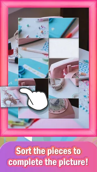 Jigsort Puzzles (Джигсорт Пазлы) [МОД: Все открыто, Дополнительные деньги и Меню MOD] Screenshot 5