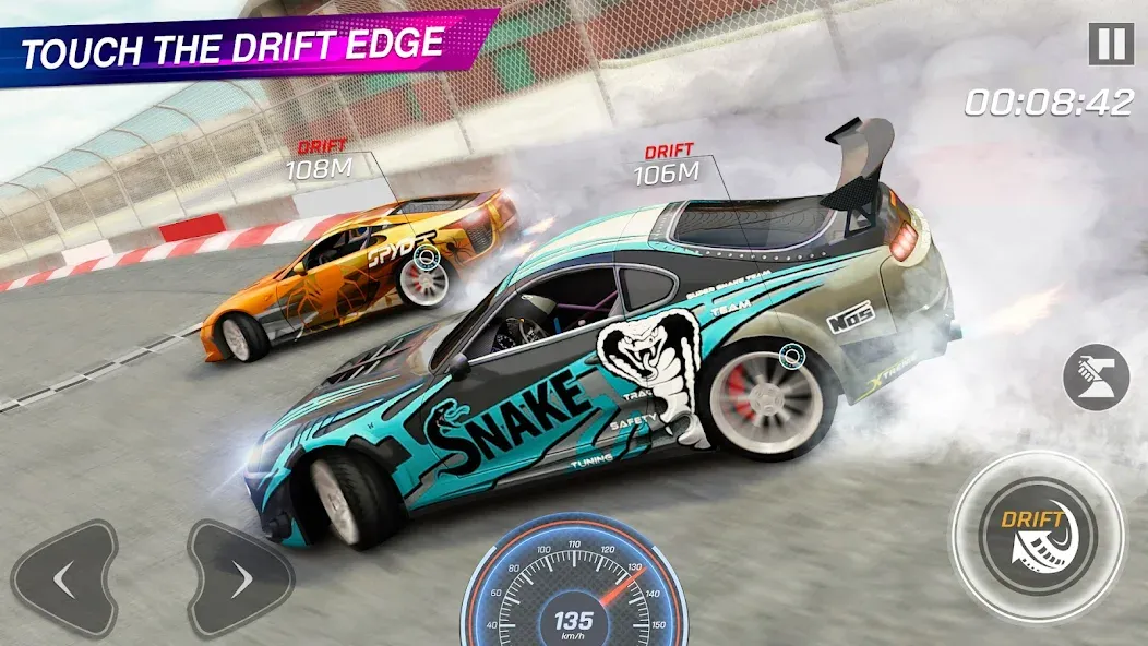 Extreme Car Driving: Car Drift [МОД: Много монет, Открытые уровни и Мега MOD] Screenshot 3