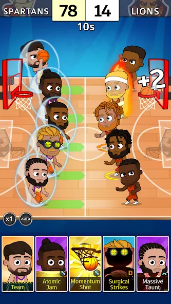Idle Five Basketball tycoon (Айдл Файв Баскетбольный тайкун) [МОД: Все открыто, Дополнительные деньги и Меню MOD] Screenshot 4
