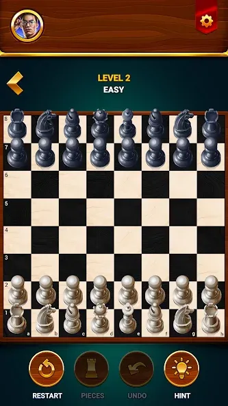 Chess - Offline Board Game [МОД: Бесконечные деньги, Монеты и Мега MOD] Screenshot 1