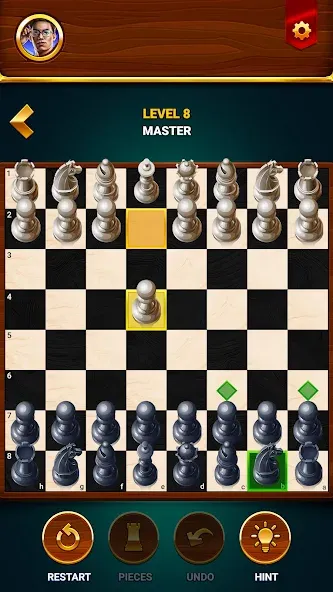 Chess - Offline Board Game [МОД: Бесконечные деньги, Монеты и Мега MOD] Screenshot 4