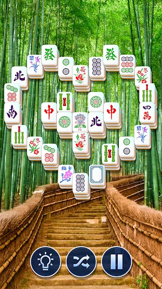 Mahjong Club - Solitaire Game [МОД: Меню, Бесконечные монеты и Открытые уровни] Screenshot 4