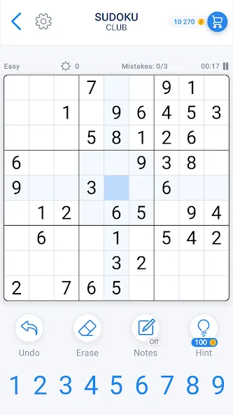Sudoku Game - Daily Puzzles [МОД: Много монет, Открытые уровни и Мега MOD] Screenshot 2
