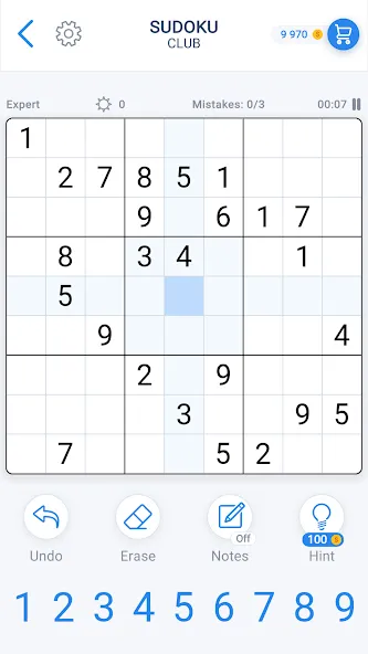 Sudoku Game - Daily Puzzles [МОД: Много монет, Открытые уровни и Мега MOD] Screenshot 5