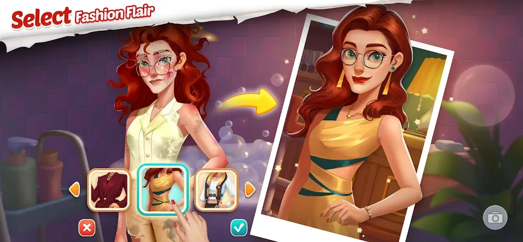 Garden Affairs: Design & Match (Гарден Эфферс) [МОД: Много монет, Открытые уровни и Мега MOD] Screenshot 2