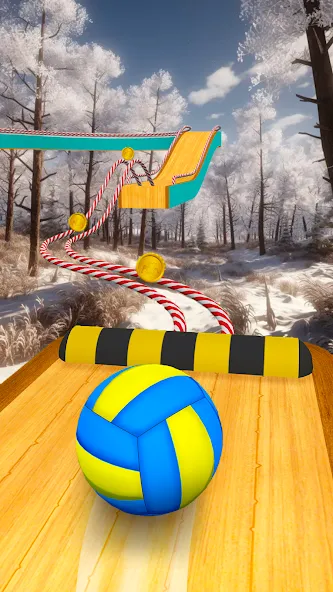 Fast Ball Jump - Going Ball 3d (Скай Болл Джамп) [МОД: Все открыто, Дополнительные деньги и Меню MOD] Screenshot 4
