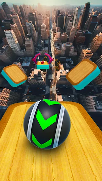 Fast Ball Jump - Going Ball 3d (Скай Болл Джамп) [МОД: Все открыто, Дополнительные деньги и Меню MOD] Screenshot 5