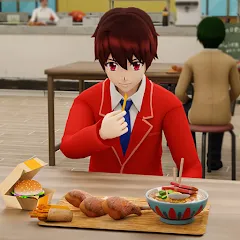 Скачать Anime Boy High School Life 3d [МОД: Деньги, Монеты и Меню MOD] | Взлом Anime Boy High School Life 3d на Андроид