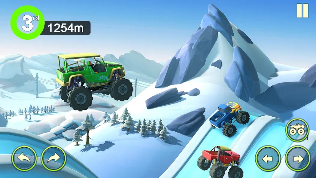 Monster Truck Crush (Монстр Трак Стант) [МОД: Все открыто, Дополнительные деньги и Меню MOD] Screenshot 2