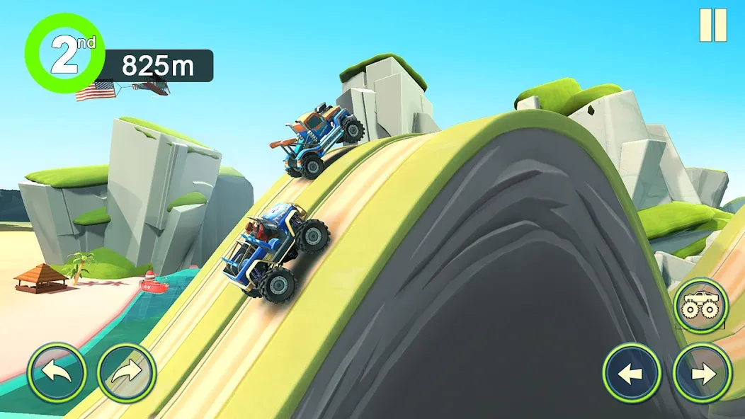 Monster Truck Crush (Монстр Трак Стант) [МОД: Все открыто, Дополнительные деньги и Меню MOD] Screenshot 3