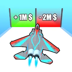 Скачать Plane Evolution! [МОД: Все открыто, Дополнительные деньги и Меню MOD] | Взлом Plane Evolution! на Андроид
