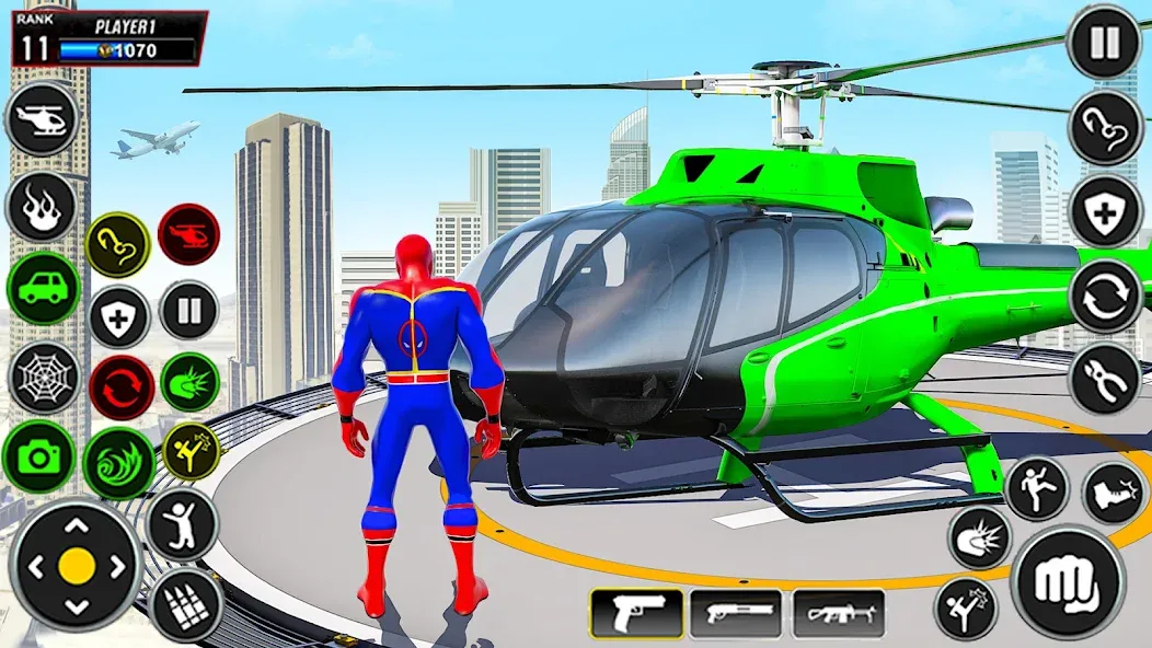 Miami Superhero: Spider Games [МОД: Деньги, Монеты и Меню MOD] Screenshot 2