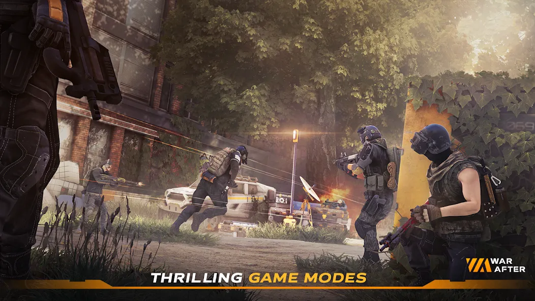 War After: PvP Shooter (Вар Афтер) [МОД: Деньги, Монеты и Меню MOD] Screenshot 4