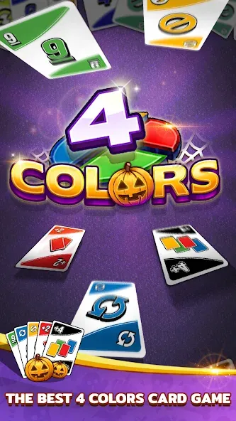 4 Colors Card Game (Цвета Карточная Игра) [МОД: Много монет, Открытые уровни и Мега MOD] Screenshot 1