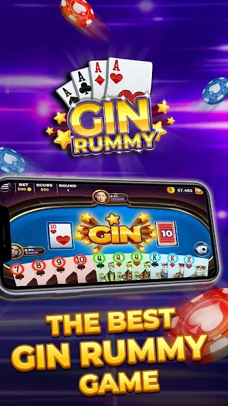Gin Rummy - Card Game (Джин Рами) [МОД: Все открыто, Дополнительные деньги и Меню MOD] Screenshot 5