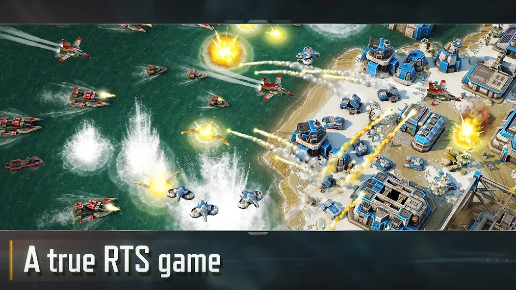 Art of War 3:RTS strategy game (Арт оф Вар 3) [МОД: Бесконечные деньги, Монеты и Мега MOD] Screenshot 1