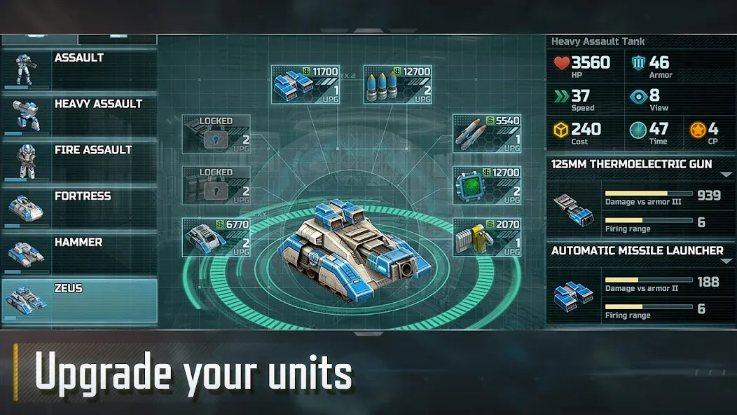 Art of War 3:RTS strategy game (Арт оф Вар 3) [МОД: Бесконечные деньги, Монеты и Мега MOD] Screenshot 3