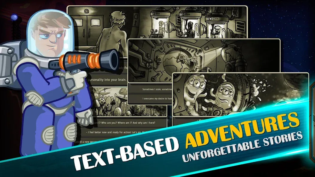 Space Raiders RPG [МОД: Много монет, Открытые уровни и Мега MOD] Screenshot 3