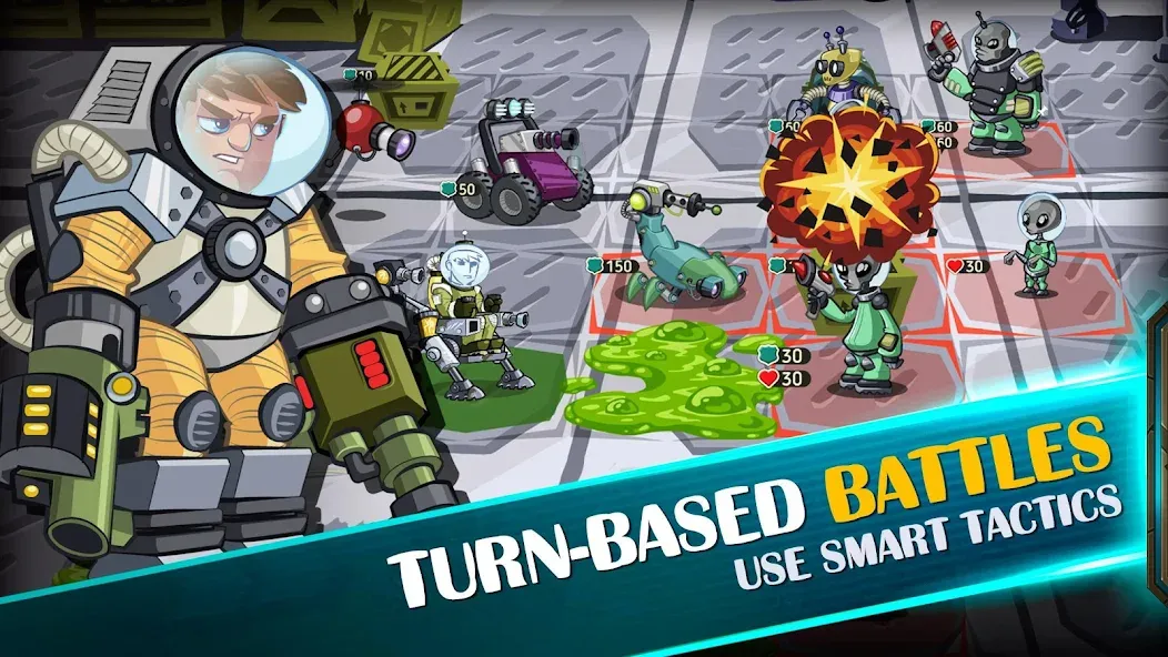 Space Raiders RPG [МОД: Много монет, Открытые уровни и Мега MOD] Screenshot 4