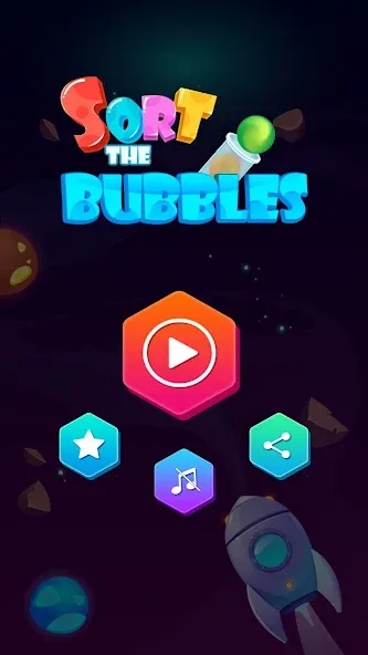 Ball Sort - Bubble Sort Puzzle (Болл Сорт) [МОД: Бесконечные деньги, Монеты и Мега MOD] Screenshot 1