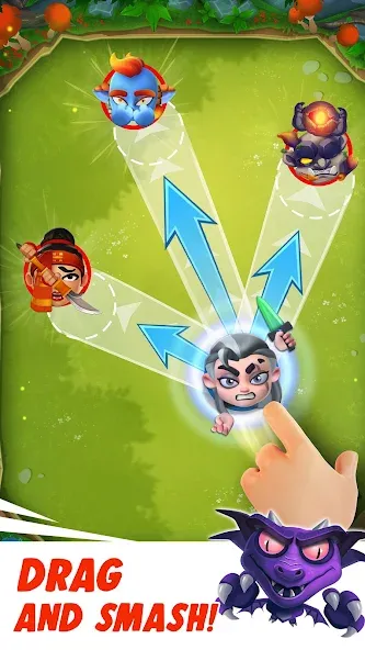Smashing Four: PvP Hero bump (мэшинг фоур) [МОД: Много монет, Открытые уровни и Мега MOD] Screenshot 3