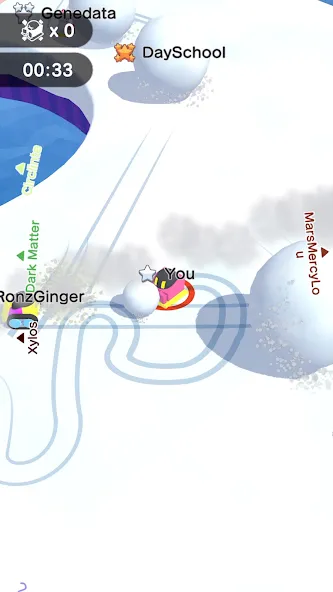 Snowball.io [МОД: Бесконечные деньги, Монеты и Мега MOD] Screenshot 4
