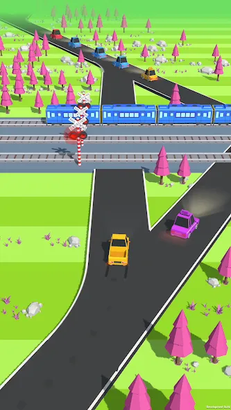 Traffic Run!: Driving Game [МОД: Деньги, Монеты и Меню MOD] Screenshot 1