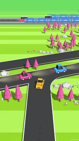Traffic Run!: Driving Game [МОД: Деньги, Монеты и Меню MOD] Screenshot 5