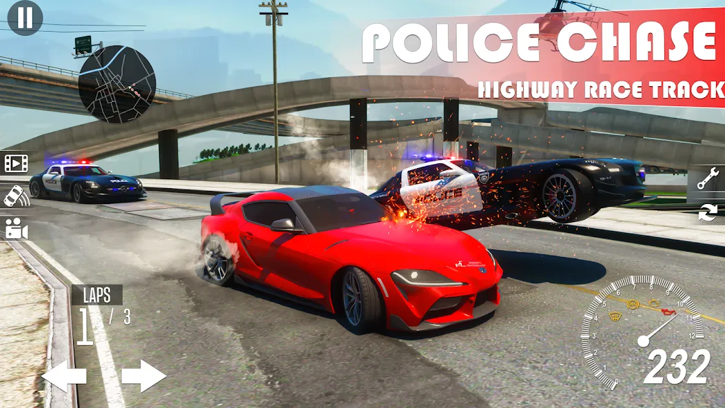 Extreme Car Driving Games [МОД: Деньги, Монеты и Меню MOD] Screenshot 4