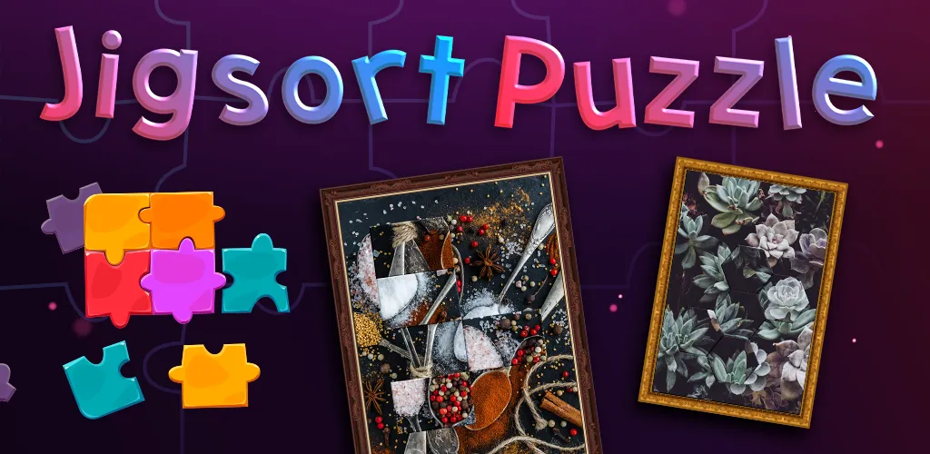 Jigsaw Puzzle - Jigsort Master (Джигсорт Пазл) [МОД: Много монет, Открытые уровни и Мега MOD] Screenshot 1