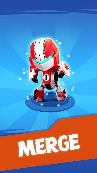 Merge Plane Robots Idle Empire (Мердж Плейн Роботы) [МОД: Много монет, Открытые уровни и Мега MOD] Screenshot 1