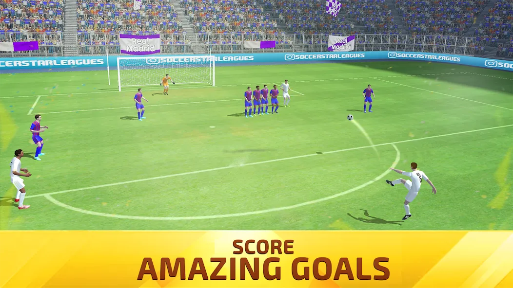 Soccer Star 24 Top Leagues (Футбольная звезда 23 Топ Лиги) [МОД: Деньги, Монеты и Меню MOD] Screenshot 1