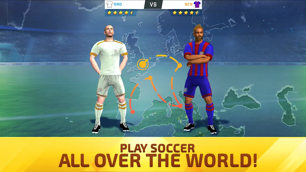 Soccer Star 24 Top Leagues (Футбольная звезда 23 Топ Лиги) [МОД: Деньги, Монеты и Меню MOD] Screenshot 5