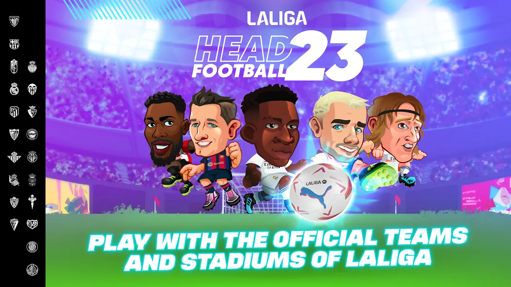 LALIGA Head Football 23 SOCCER (Хед Футбол) [MOD: Мод Меню/Взлом] - Скриншот 1