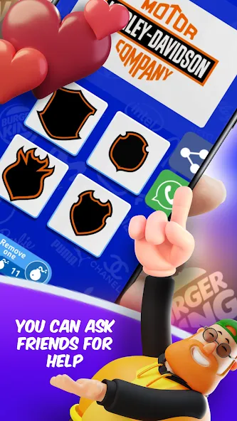 Logomania — Logo Quiz Original (Логомания 1) [MOD: Mega Mod/Меню] - Скриншот 5