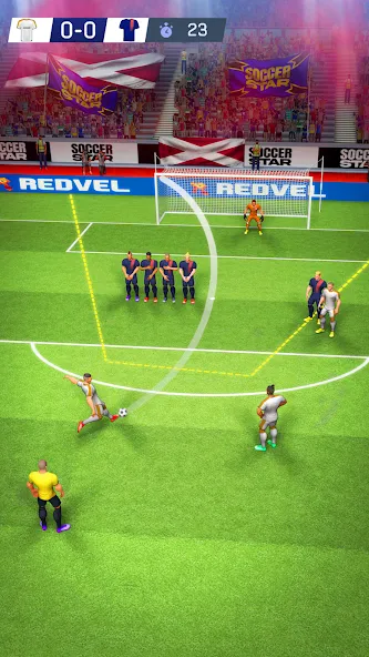 Soccer Star: Super Champs (Соккер Стар 22) [МОД: Бесконечные деньги, Монеты и Мега MOD] Screenshot 1