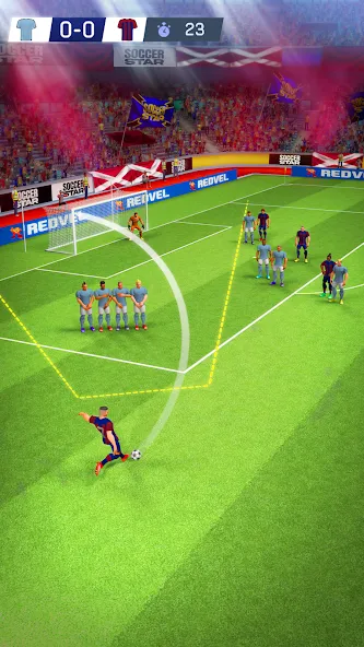 Soccer Star: Super Champs (Соккер Стар 22) [МОД: Бесконечные деньги, Монеты и Мега MOD] Screenshot 4