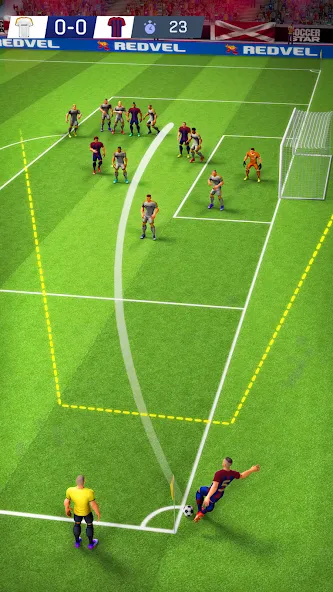 Soccer Star: Super Champs (Соккер Стар 22) [МОД: Бесконечные деньги, Монеты и Мега MOD] Screenshot 5