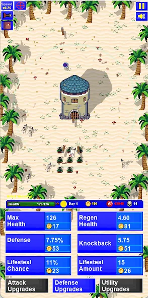 Lone Tower Roguelike Defense (Лон Тауэр Рогалик Защиты) [МОД: Бесконечные деньги, Монеты и Мега MOD] Screenshot 5