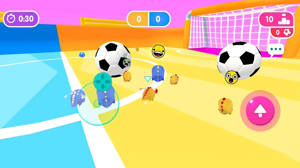 Fall.io - Race of Dino [МОД: Деньги, Монеты и Меню MOD] Screenshot 3
