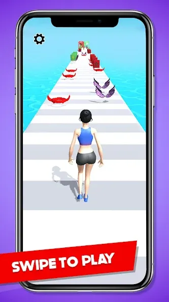 Heaven Life Rush! Paradise Run [МОД: Бесконечные деньги, Монеты и Мега MOD] Screenshot 1