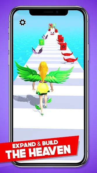 Heaven Life Rush! Paradise Run [МОД: Бесконечные деньги, Монеты и Мега MOD] Screenshot 2