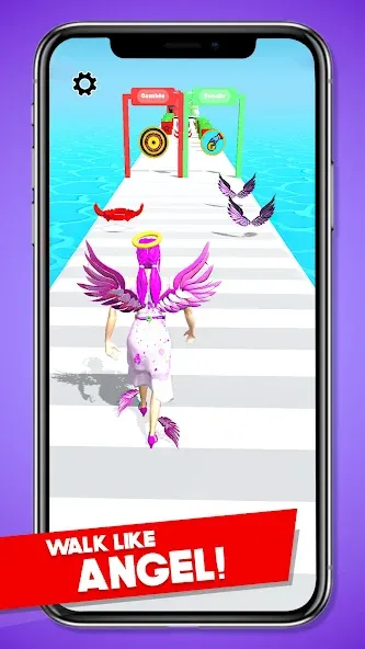 Heaven Life Rush! Paradise Run [МОД: Бесконечные деньги, Монеты и Мега MOD] Screenshot 4