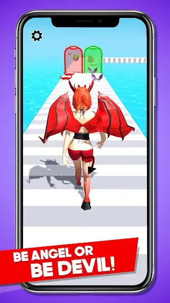 Heaven Life Rush! Paradise Run [МОД: Бесконечные деньги, Монеты и Мега MOD] Screenshot 5