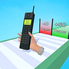 Скачать Phone Runner Evolution Race 3D (Фон Раннер Эволюция Рейс 3Д) [МОД: Много монет, Открытые уровни и Мега MOD] | Взлом Phone Runner Evolution Race 3D на Андроид