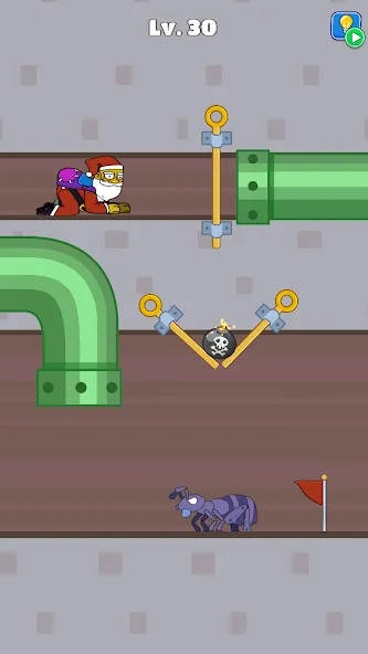 Prison Escape: Pin Puzzle (Позонный эксперт) [МОД: Деньги, Монеты и Меню MOD] Screenshot 5